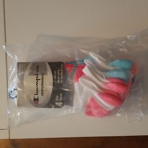 Brand new women's Champion socks, 4 pairs